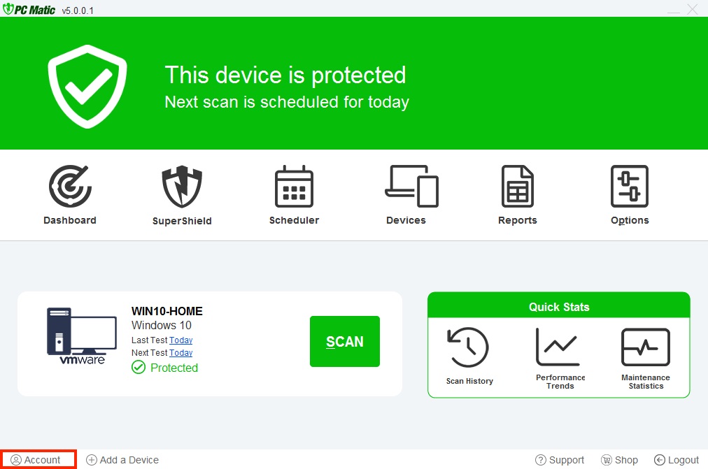 PC Matic Multi-Device Login Illustration